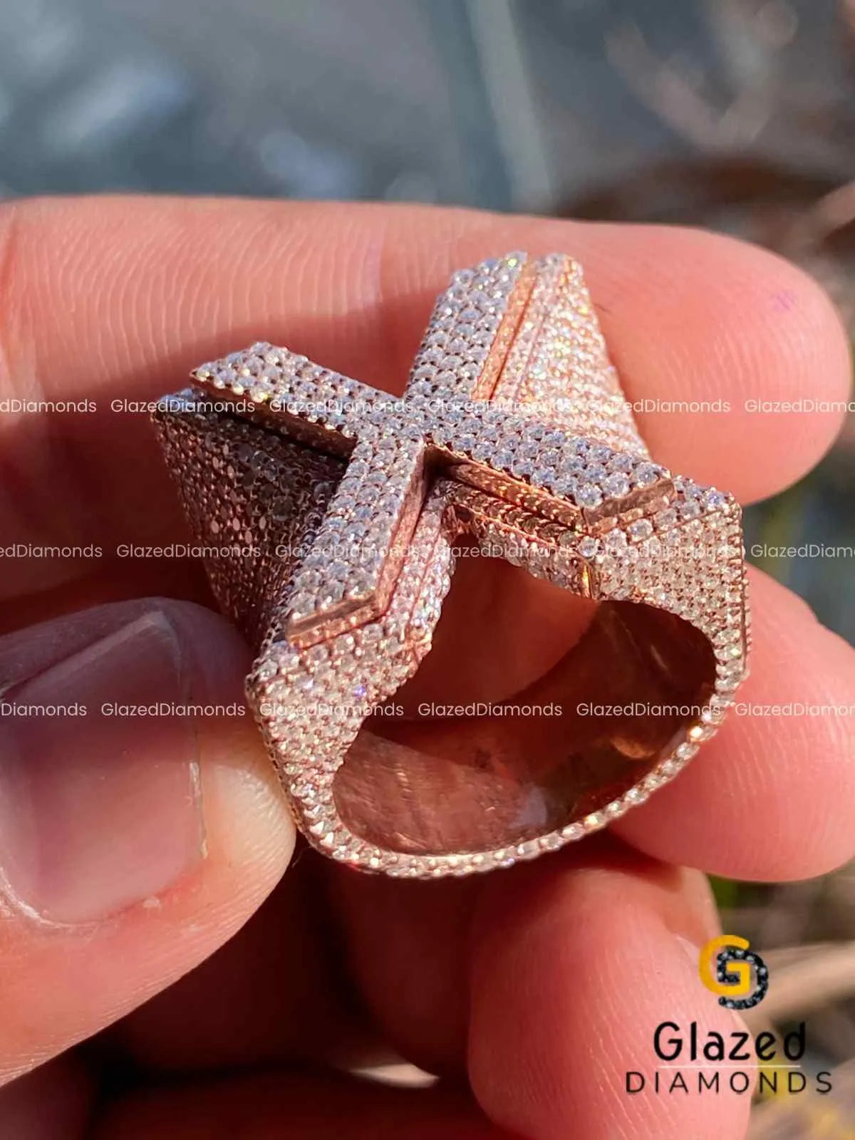 Hip Hop Initial Ring