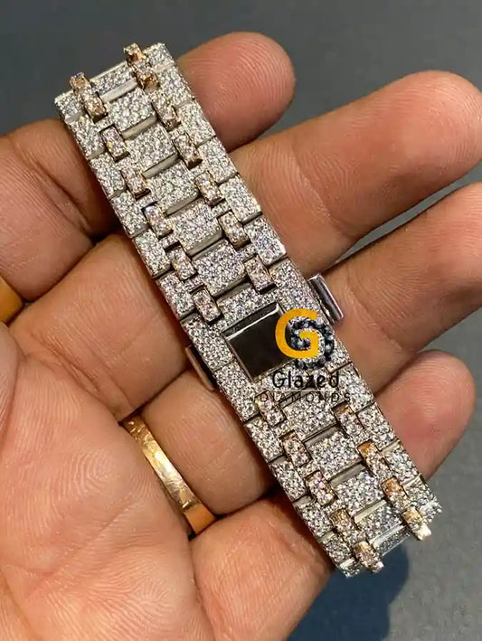 Hip Hop Moissanite Watch