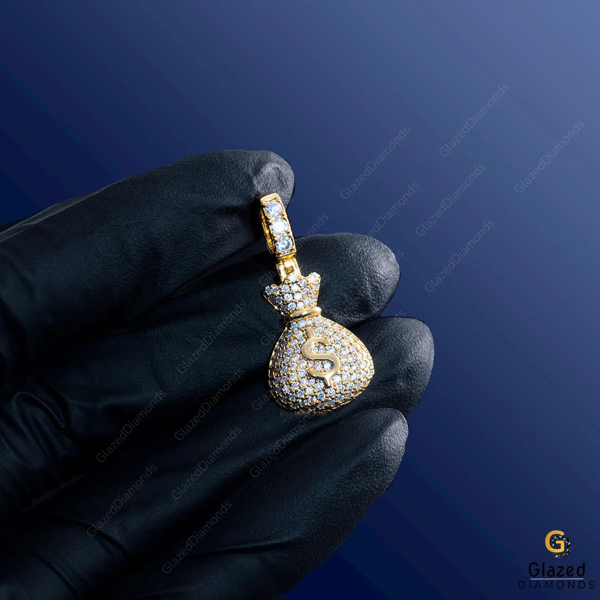 Hip Hop Style Money Bag Pendant