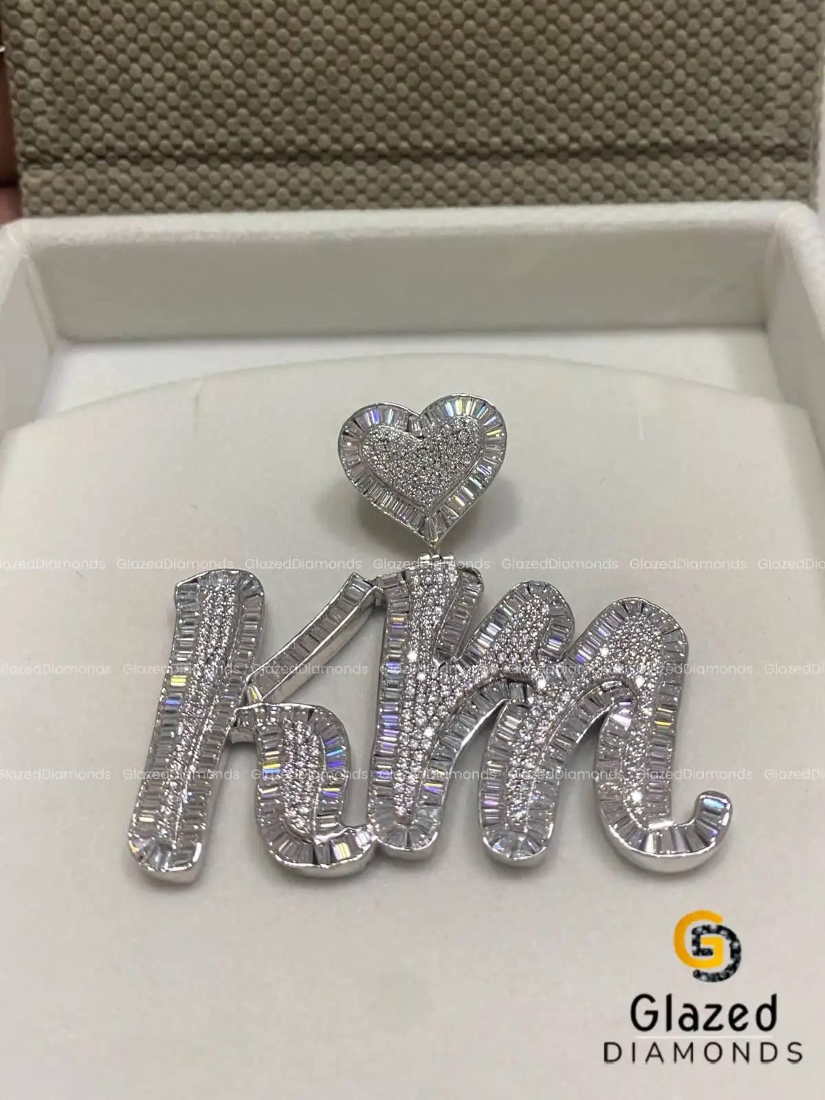 Iced Out Custom Name Pendant
