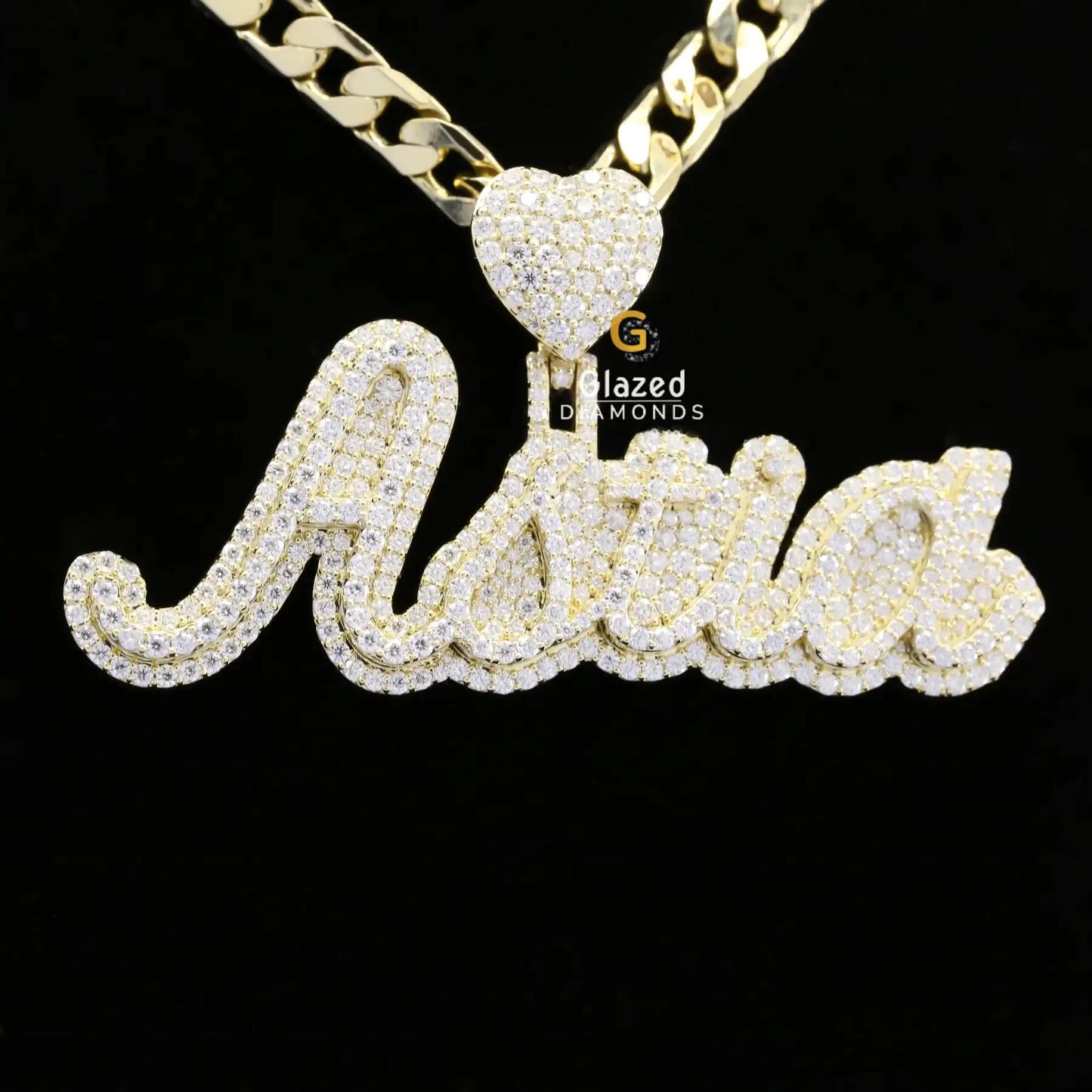 Iced Out Diamond Pendant For Men