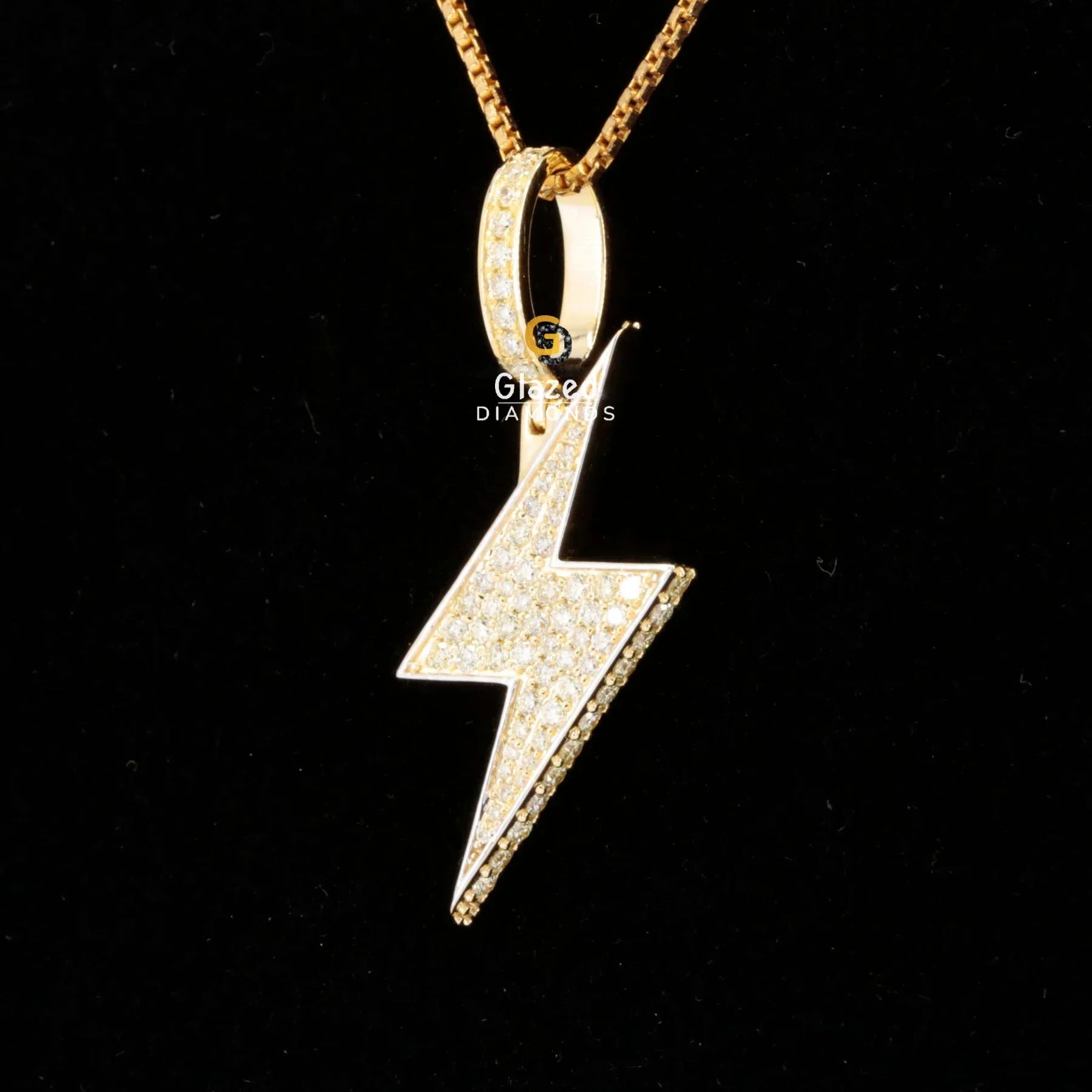 Iced Out Flash Pendant