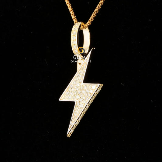 Iced Out Flash Pendant