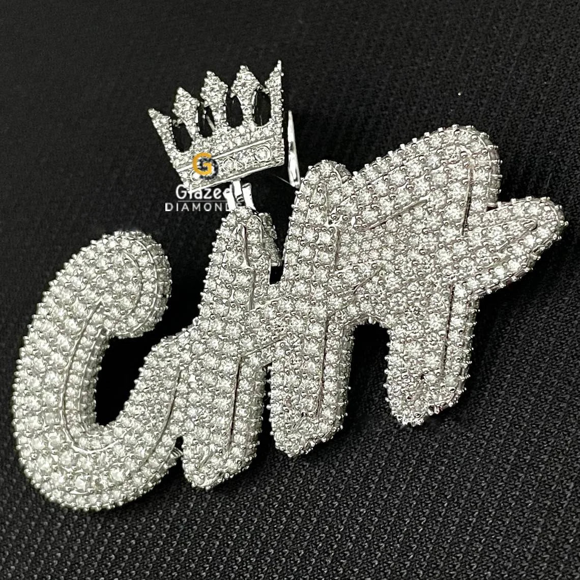 Iced Out Men Diamond Pendant