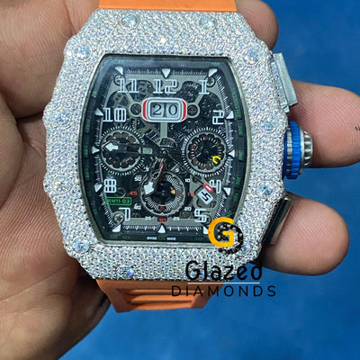 Iced Out Moissanite Watch 2
