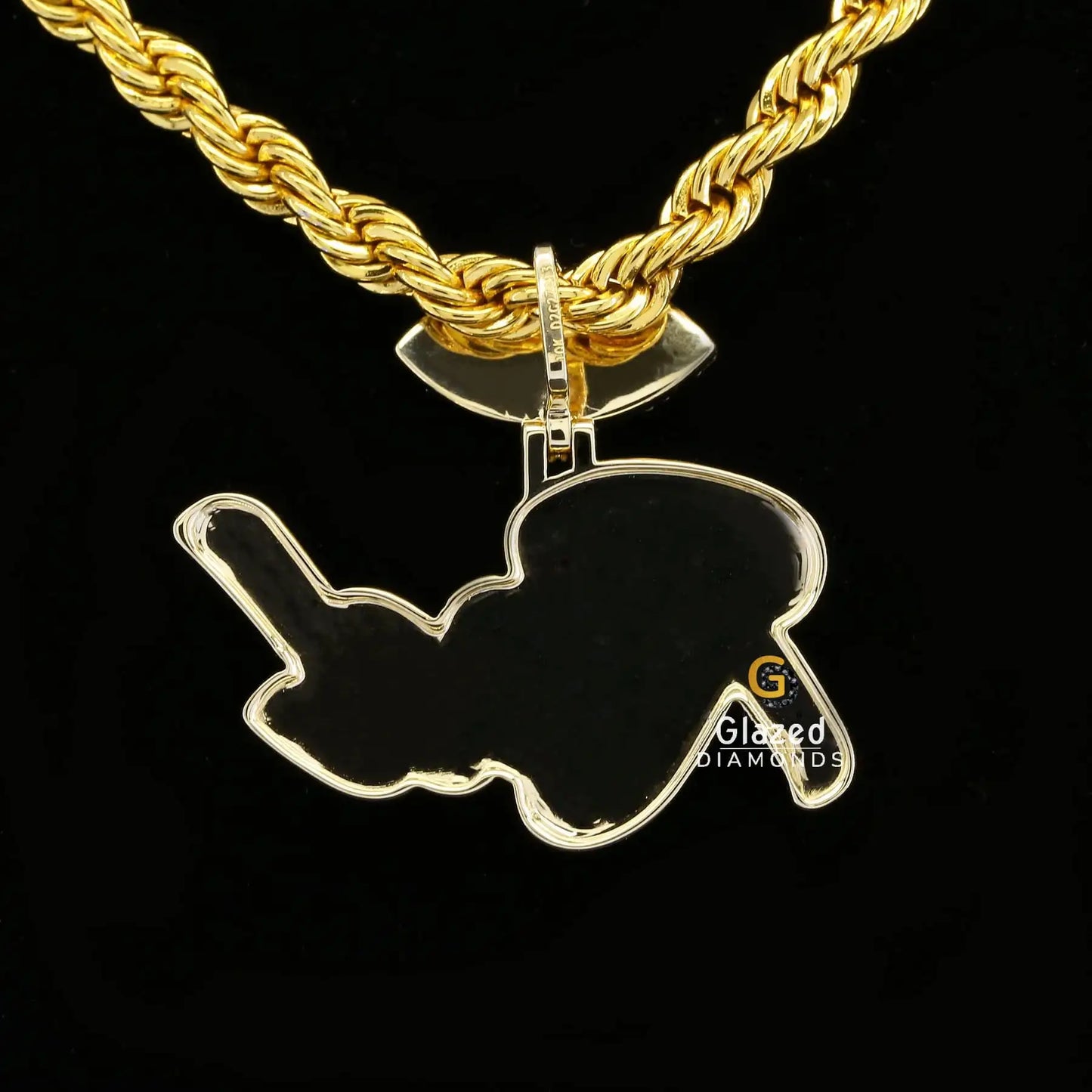 Iced Out Personalized Name Pendant