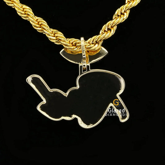 Iced Out Personalized Name Pendant