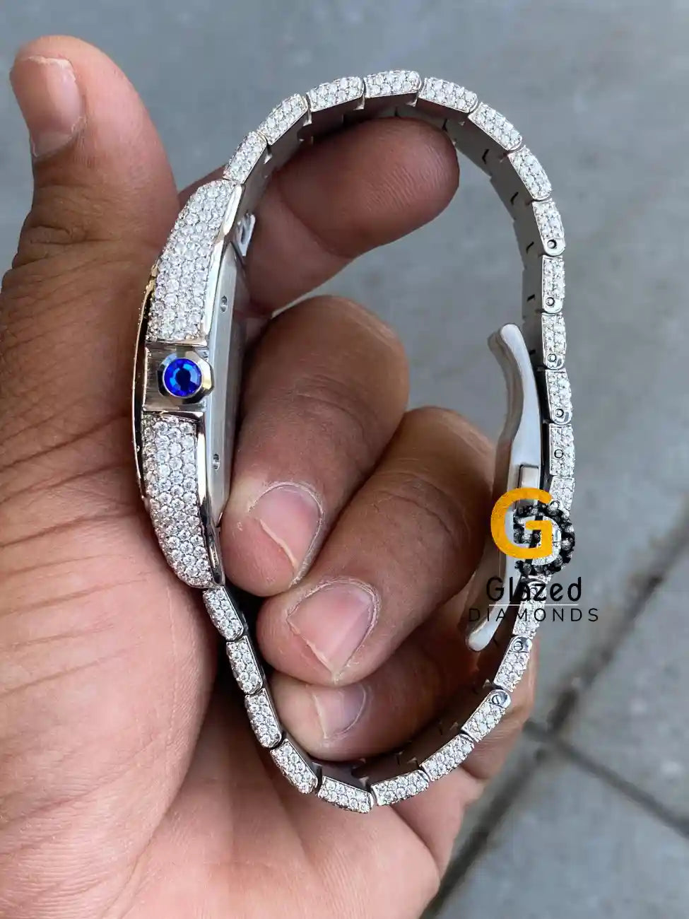 Iced Out Watch For Men's