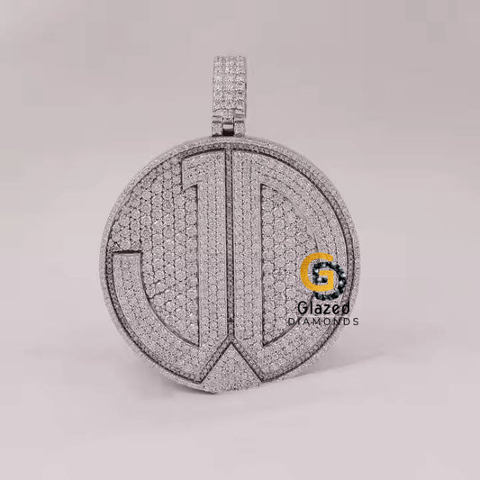 Initial Letter JD Pendant