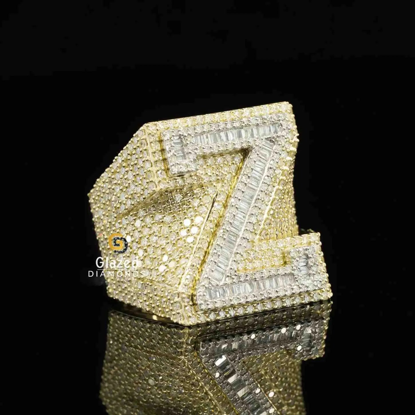 Initial Z Letter Ring