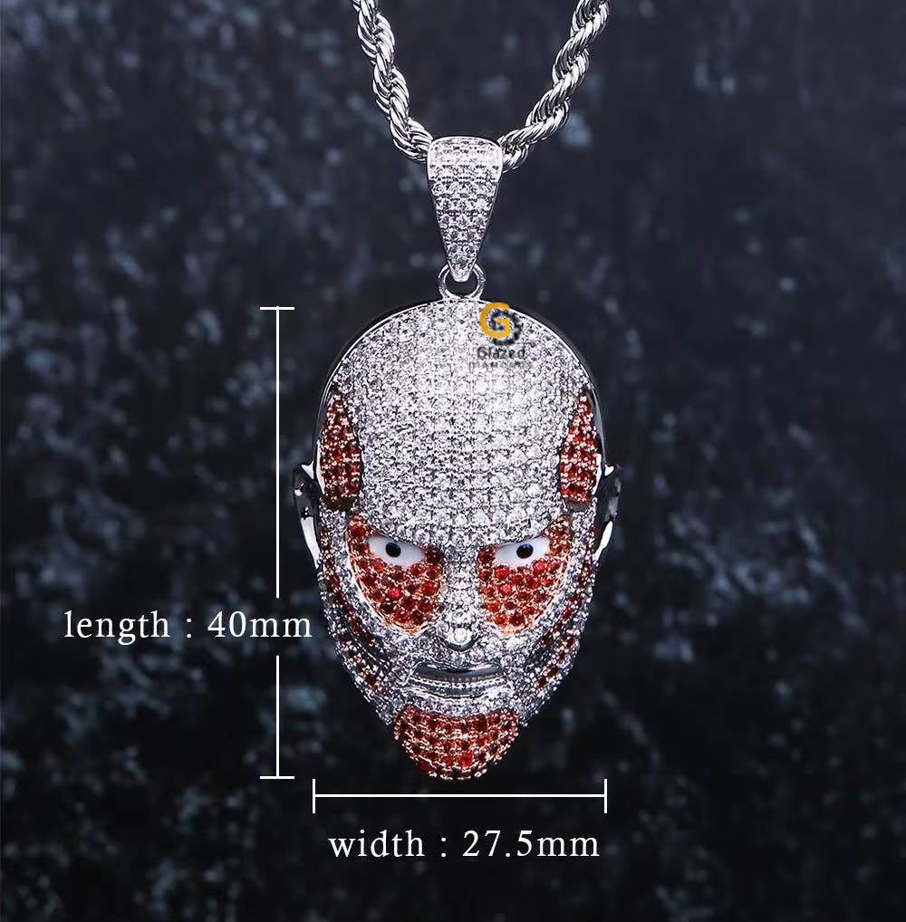 Japanese Anime Pendant Bust Down pendant