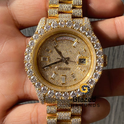 Jubilee Beacelet Diamond Moissanite Watch