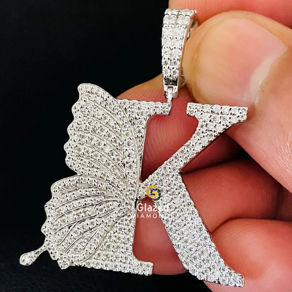 K Letter Pendant
