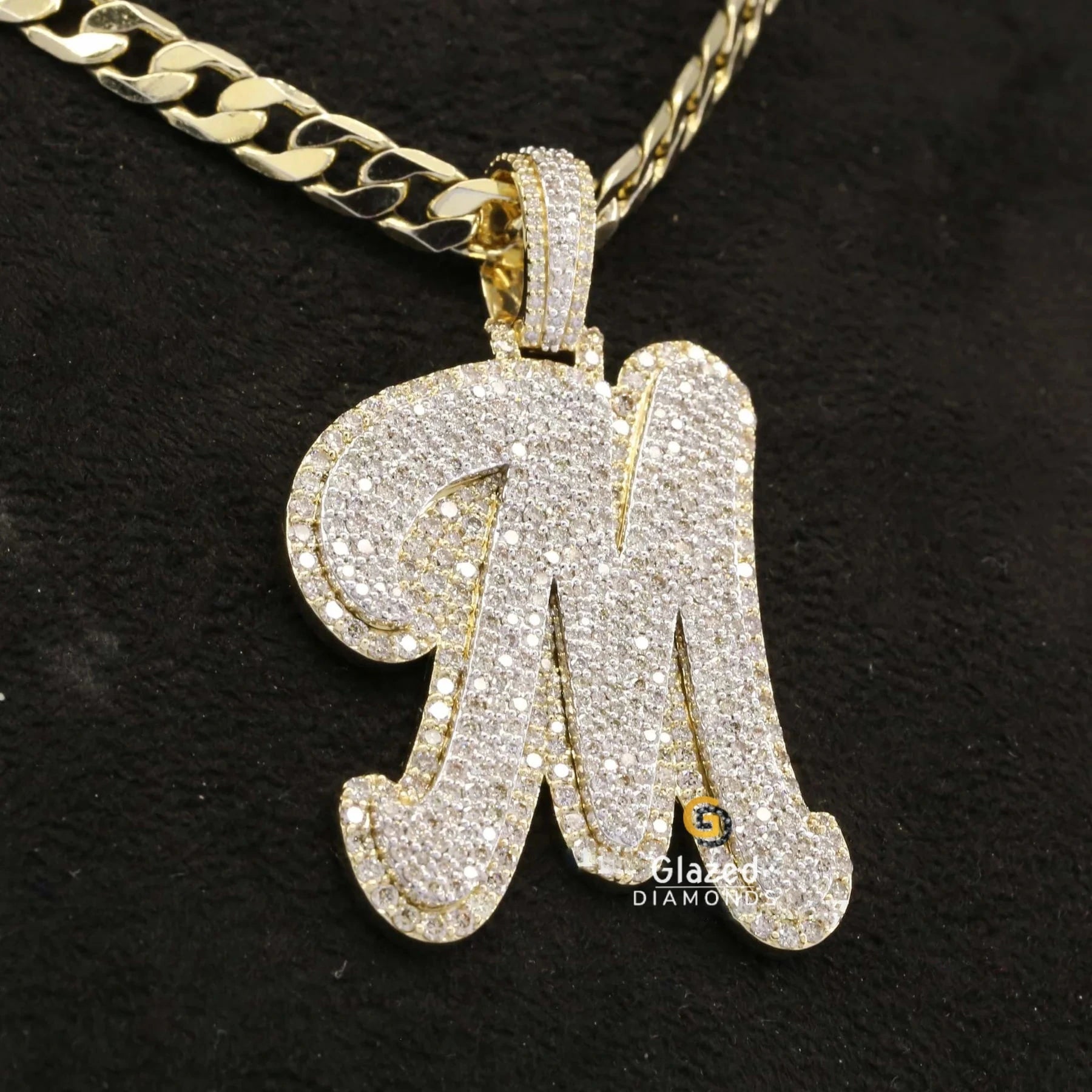 M Initial letter Pendant
