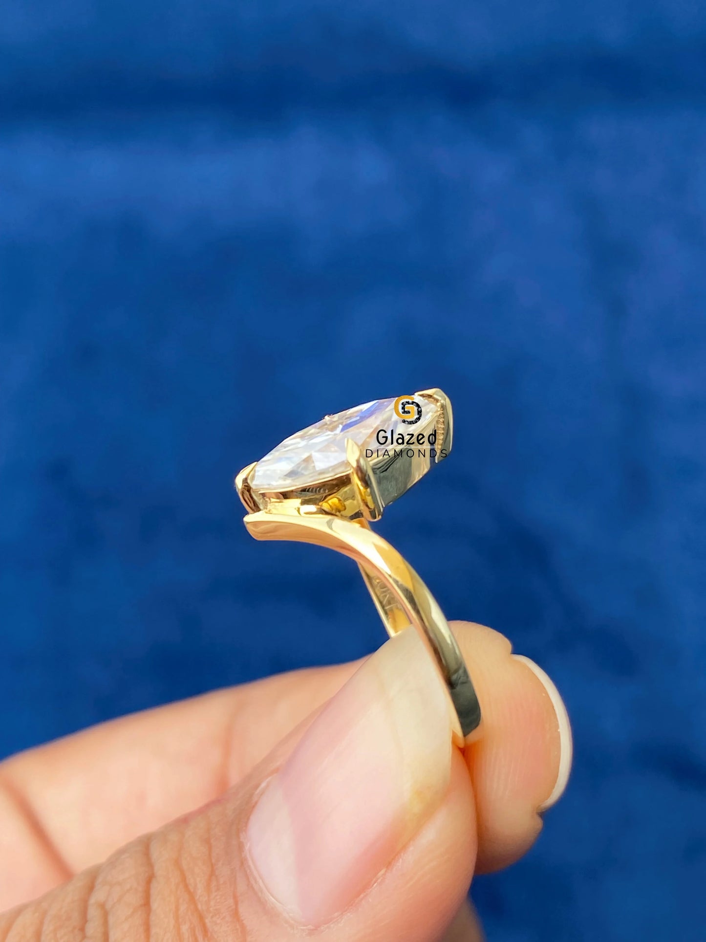 Marquise Cut Engagement Ring
