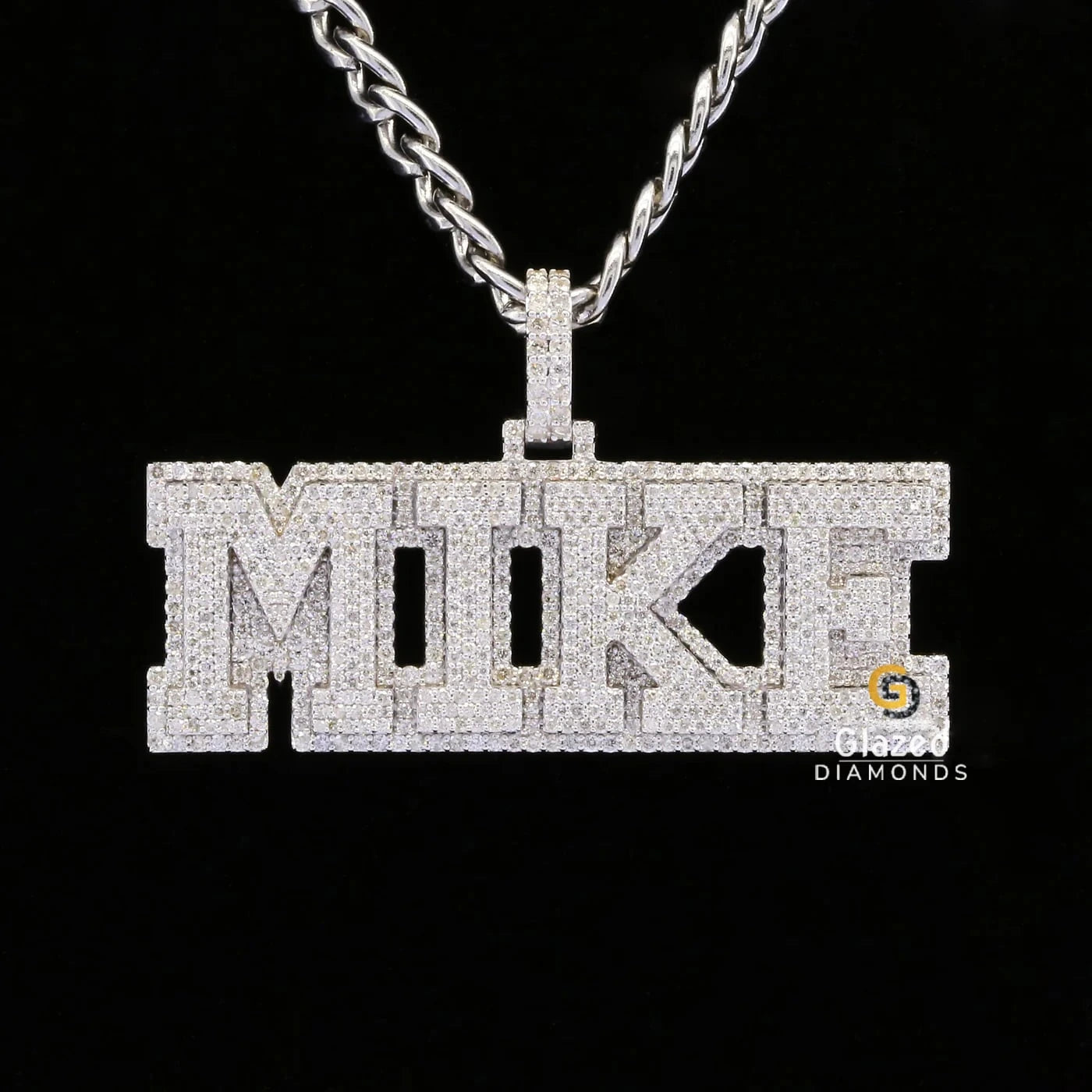 Mike Name Hip Hop Pendant