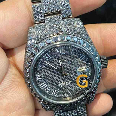 Moissanite Black Watch