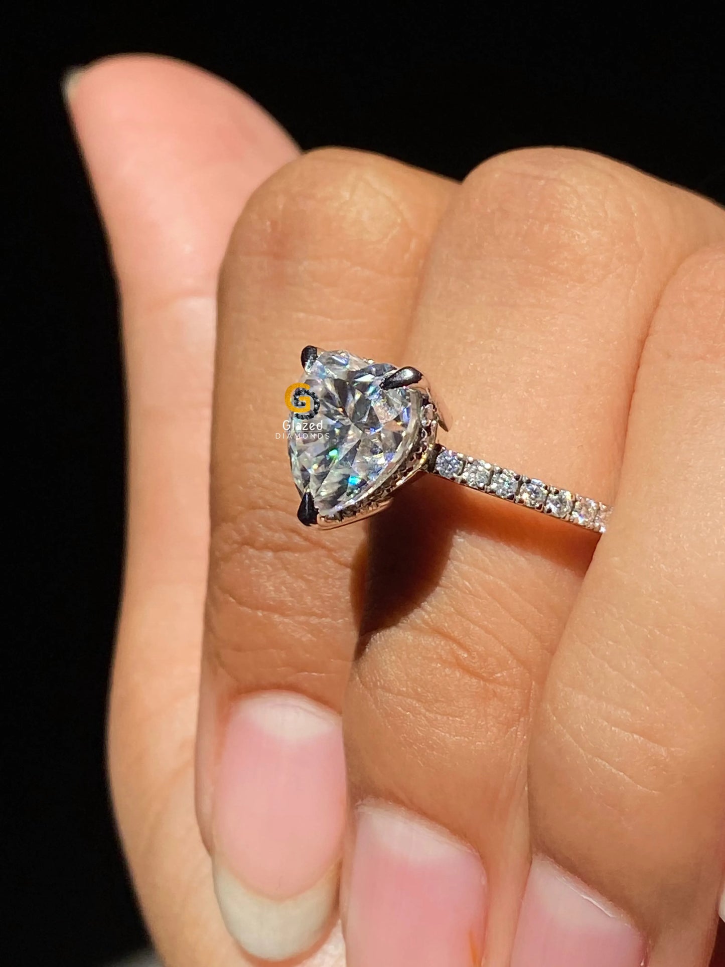 Moissanite Bridal Ring