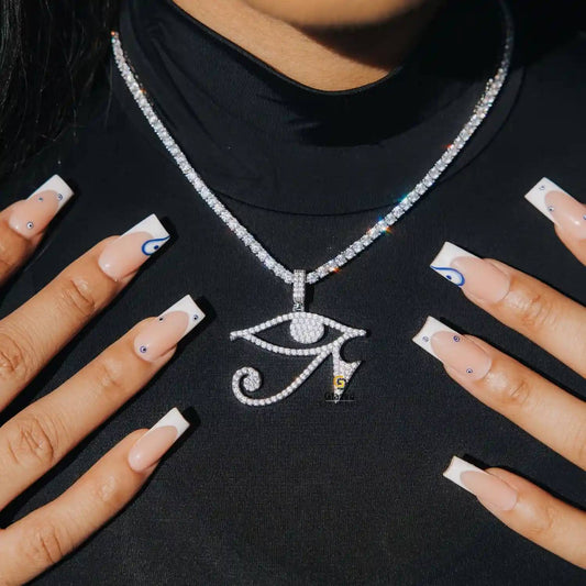 Moissanite Diamond Pendant For Unisex