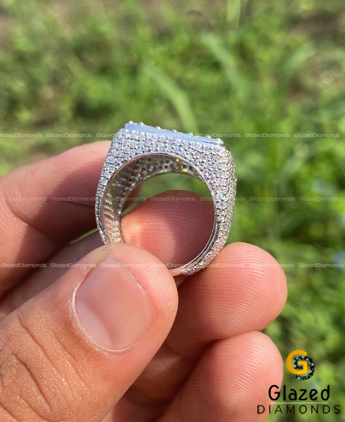 Moissanite Diamonds Solid 925 Sterling Silver