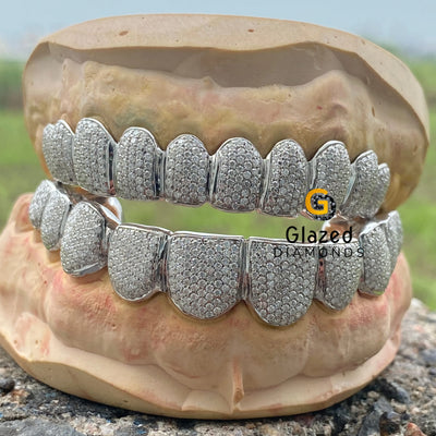Moissanite Grillz Fo r Men