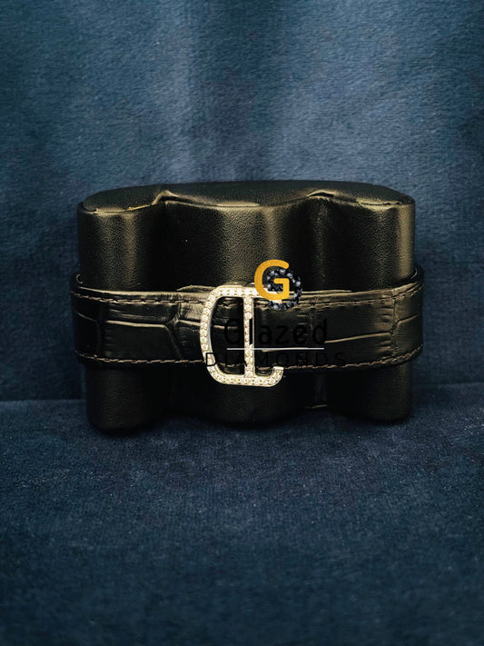 Moissanite Iced Out Baguette Cratier Watchs