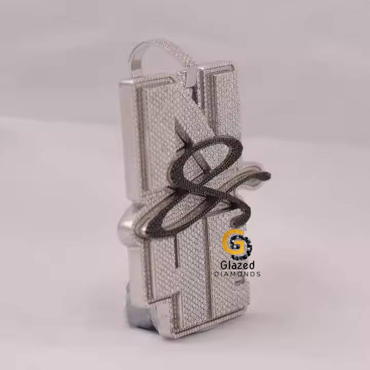 Moissanite Initial Name Letter Pendant