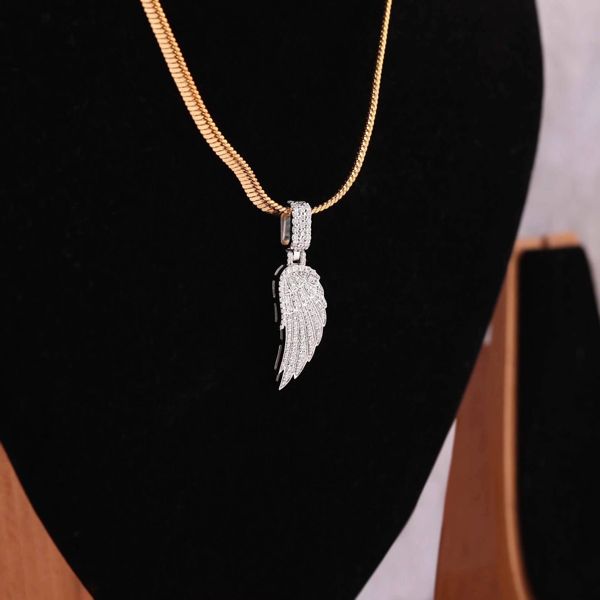 Moissanite Pendant For Men