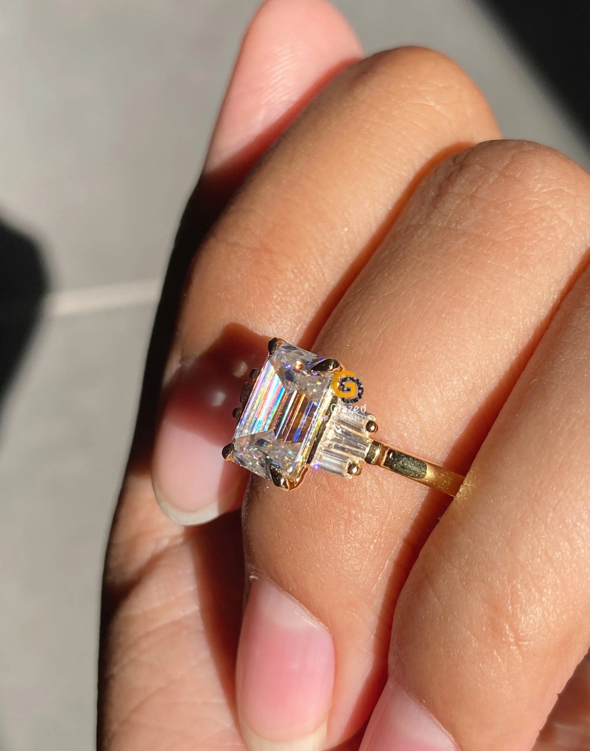 Moissanite Ring For Women