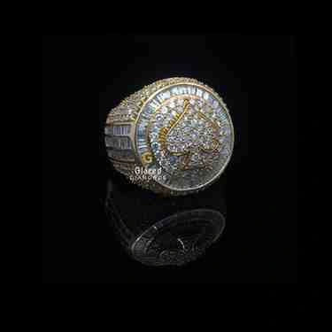 Moissanite Silver Ring