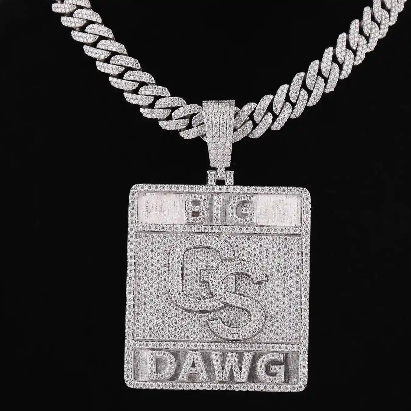 Moissanite VVS Diamond Pendant