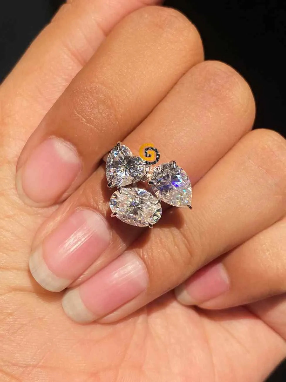 Moissanite Wedding Ring