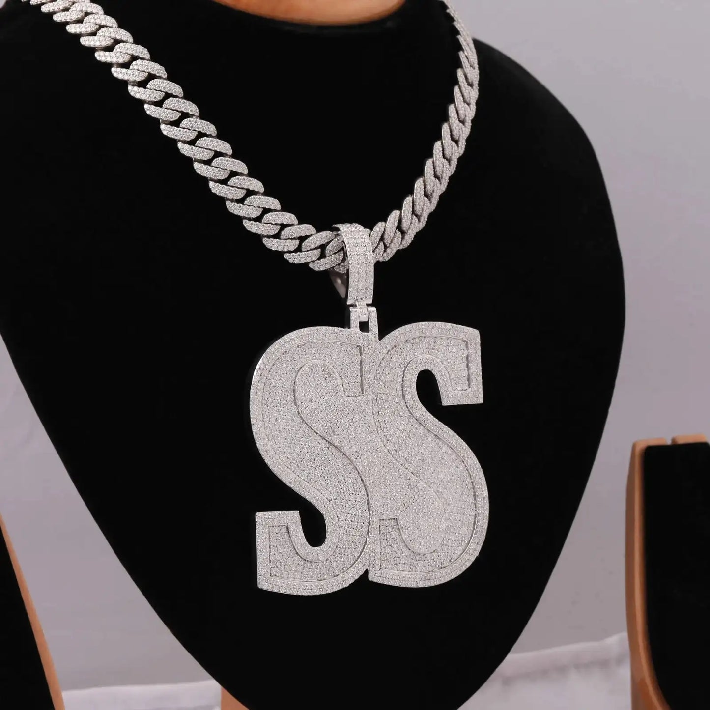 Moissanite hip Hop pendant For Men