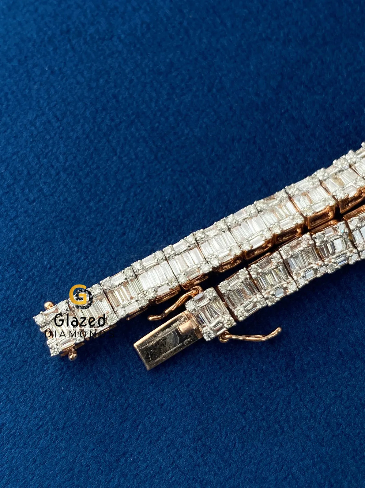 MultiStone Hip Hop D Colorless Hip Hop Bracelet