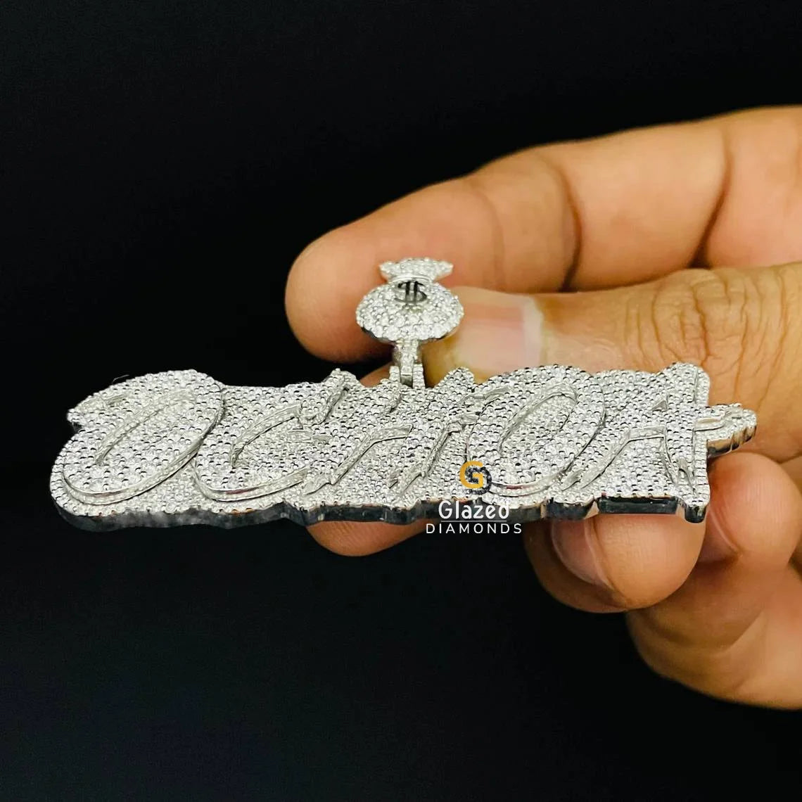 Rapper Diamond Pendant Mens