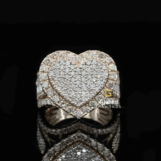 Rapper Moissanite Ring For Men