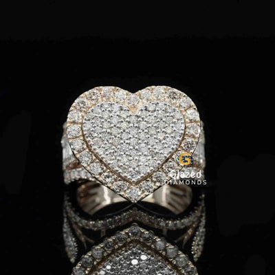 Rapper Moissanite Ring For Men