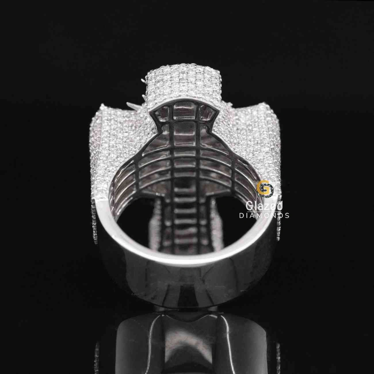 Religeous Moissanite Ring