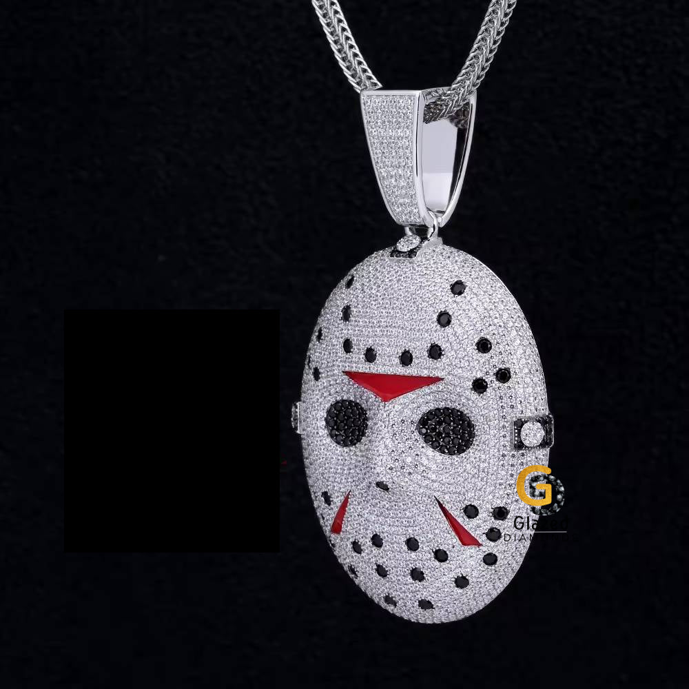 Silver Mask Pendants