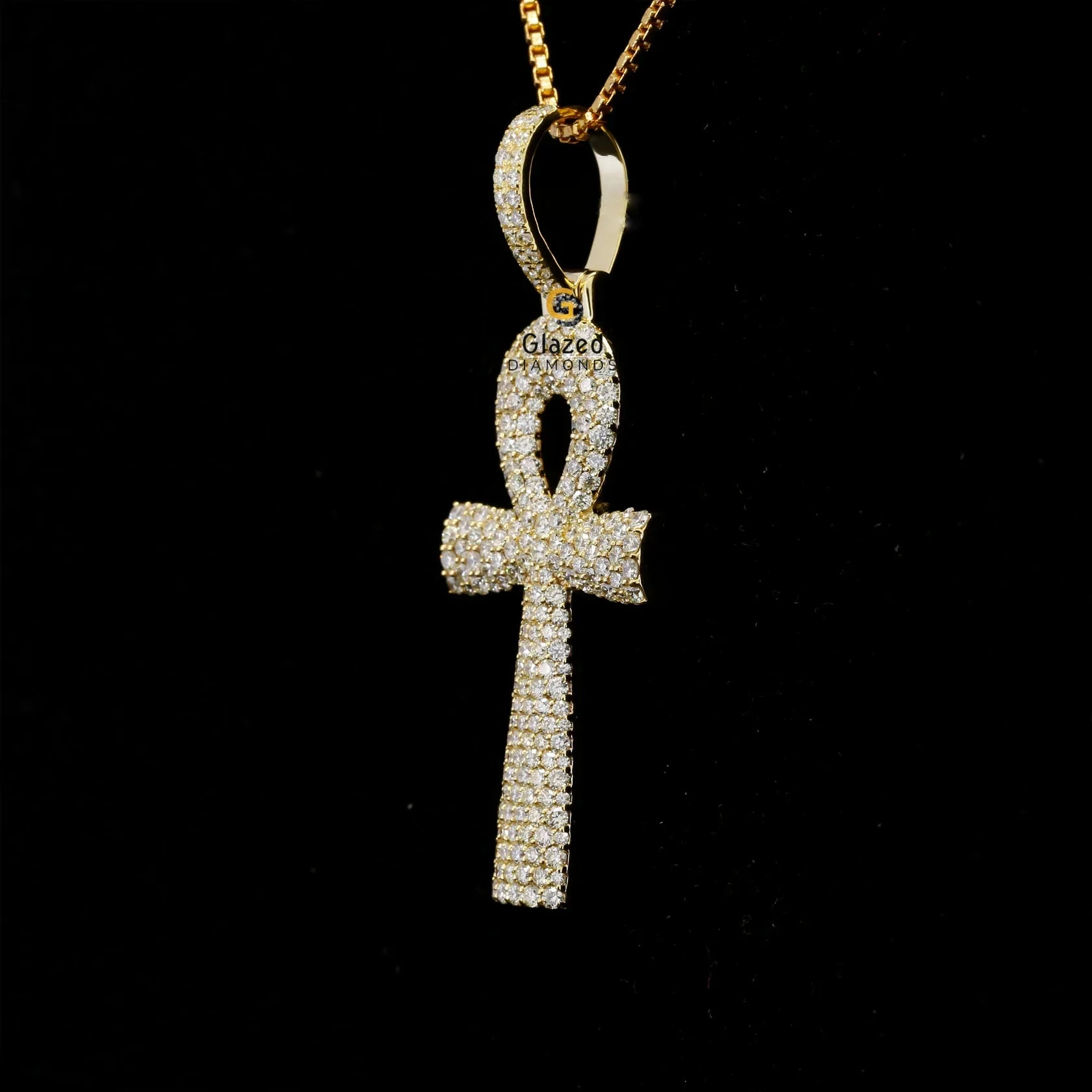 Solid Gold Cross Pendant