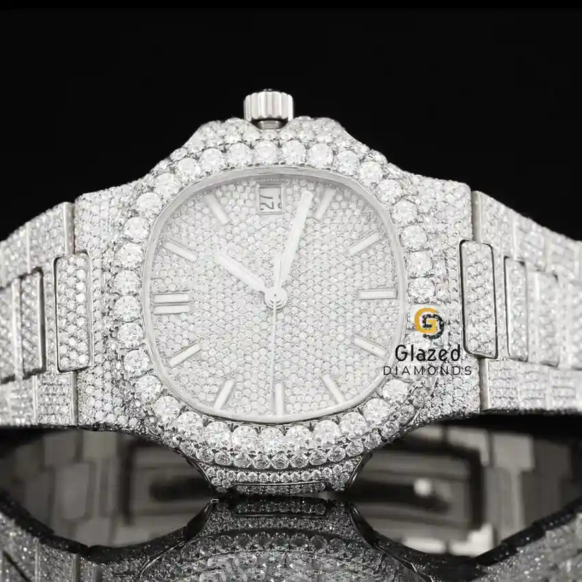 Squre Moissanite Watch