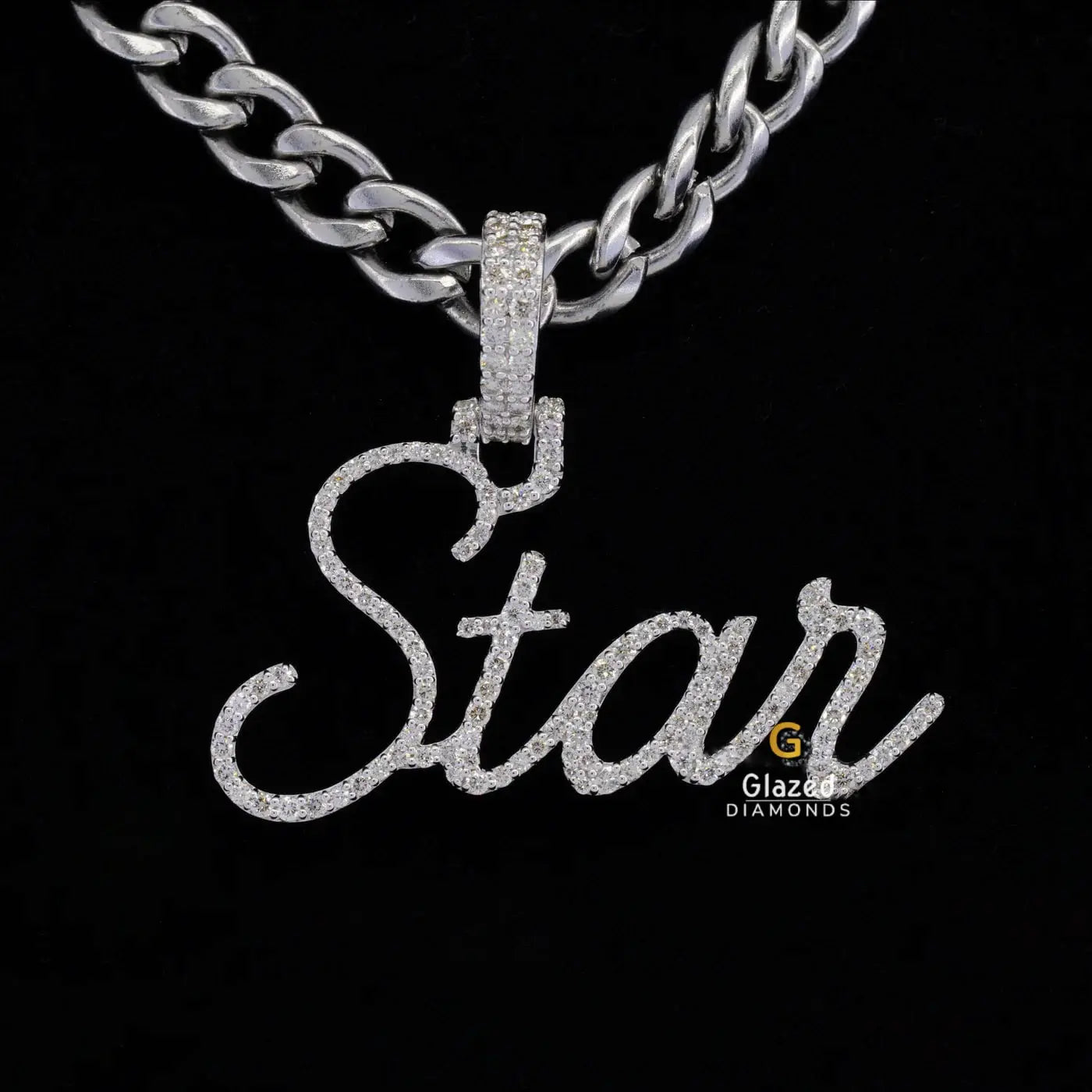 Star Name Diamond Pendant
