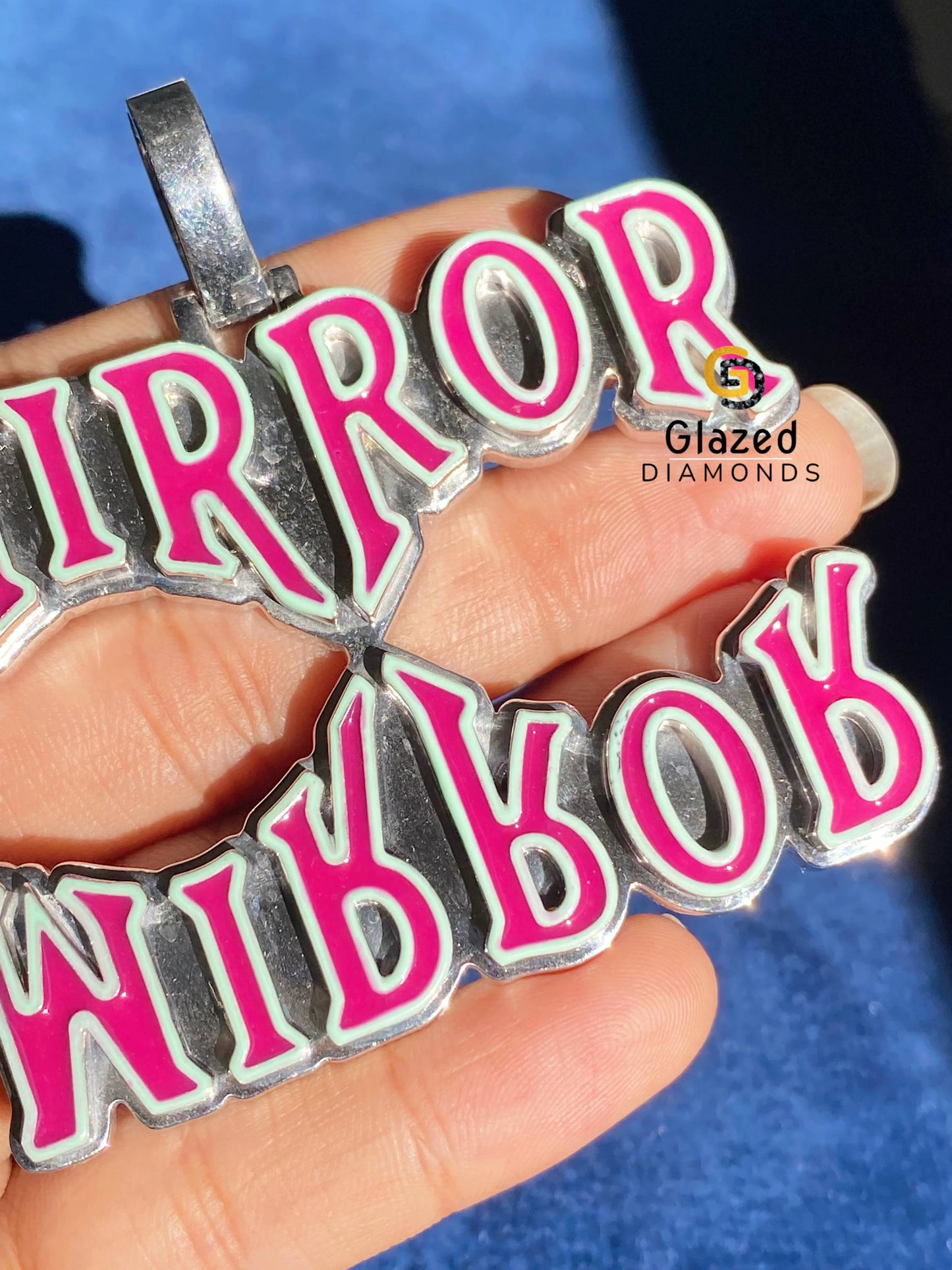 Sterling Silver Custom Pendant For Men