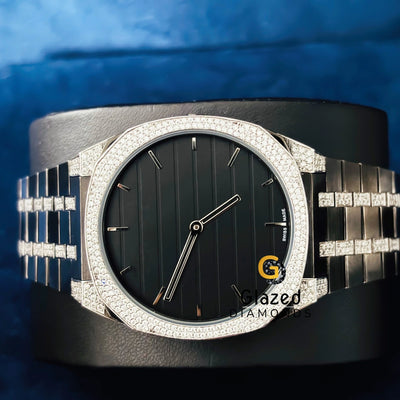 Stick Dial VVs Moissanite Watch