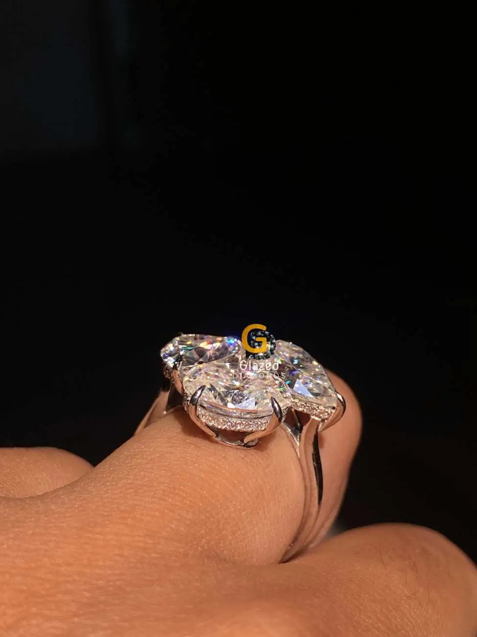 Three Stone Enagagement Ring