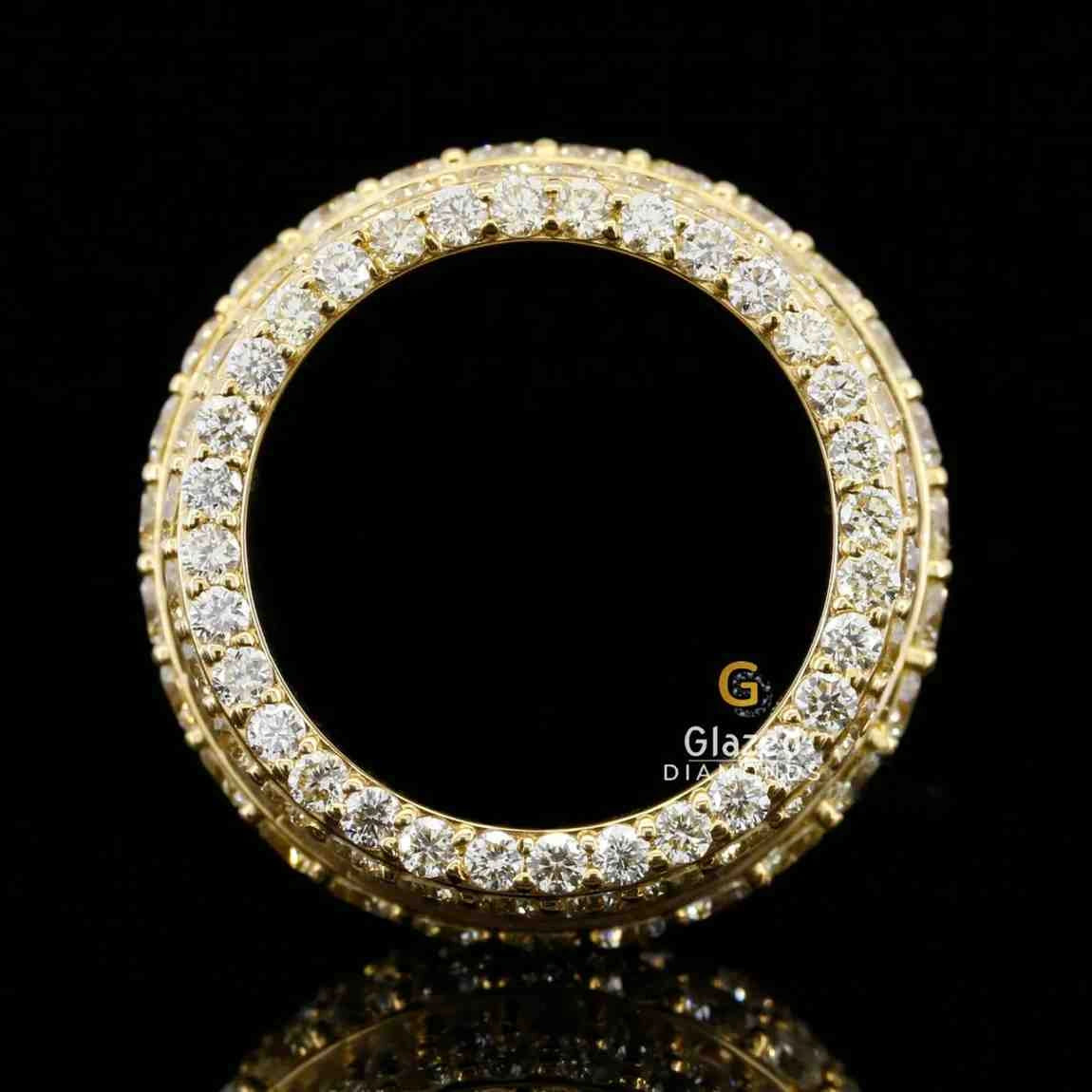 Unique Moissanite Band