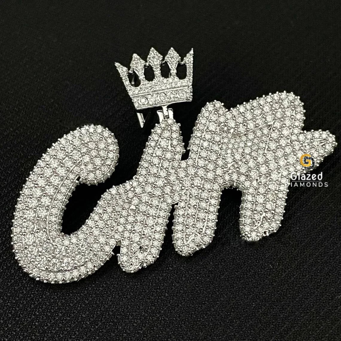 Unisex Moissanite Diamond Pendant