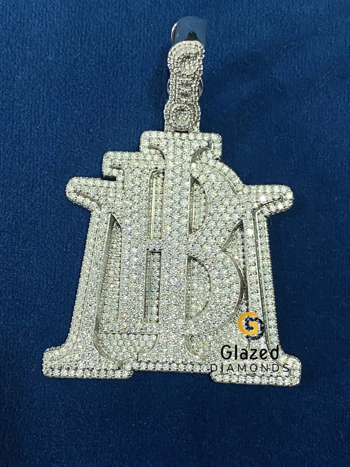 VVS Diamond Studded Hip Hop Custom Letter Pendant