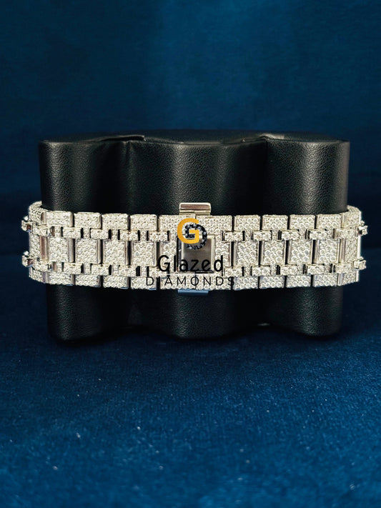 VVS Moissanite Diamond Iced Out Studded Watch