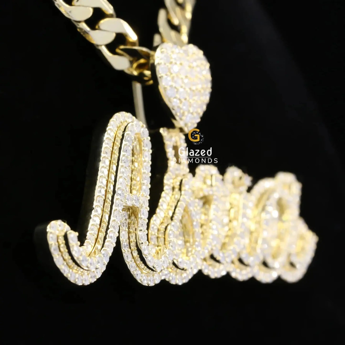 VVS Moissanite Hip Hop Pendant